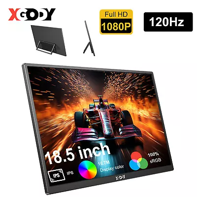 18.5  Inch FHD IPS Monitor 1080P 120Hz LCD Screen IPS Dual Spearks HDR 100% SRGB • $209.99