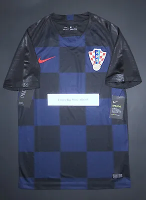 Nike 2018-2019 World Cup Croatia Authentic Dri Fit Away Jersey Kit Shirt • $349.99