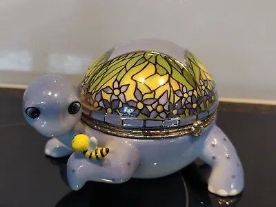 Ardleigh Elliot  Tiffany The Turtle  Musical Trinket Box • £19.89