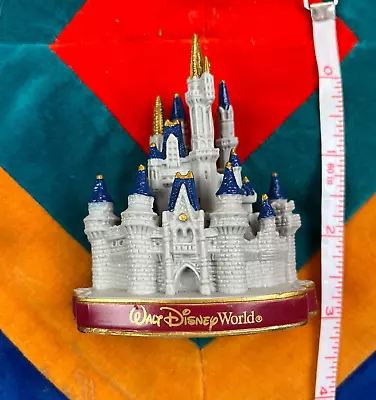 Walt Disney World Magnet Magic Kingdom Parks Cinderella’s Castle 3D Plastic • $12