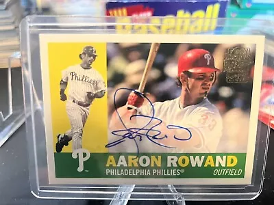 2022 Topps Archives - 1960 Fan Favorites Autographs #60FF-AR Aaron Rowand (AU) • $4.99