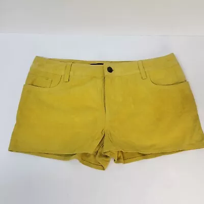 Joe's Jeans Gold Suede Shorty Shorts Women's Size 28 NWT  • $44.95