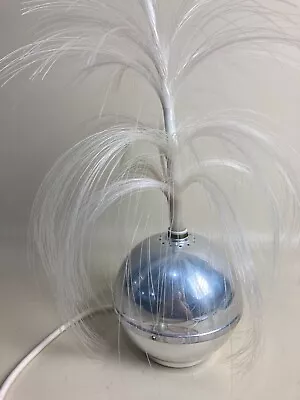 Vintage Decorative - Lamp Fiber Optic 1970s IERED SUNBURST FOUNTAIN SPRAY • $117