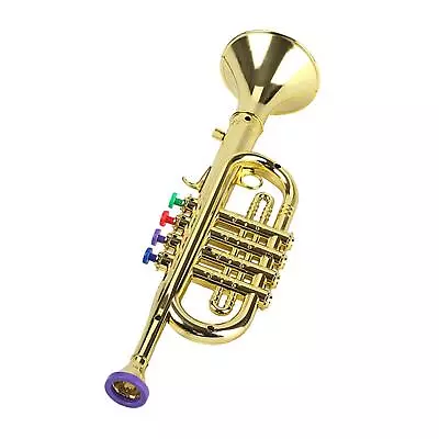 £15.24 • Buy Trumpet W/ 3 Colorful Keys For Early Developmental Music  Toy