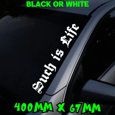 Such Is Life Sticker Australia Car Decal Window 4x4 Ned Kelly Aussie BNS Vinyl • $6.90