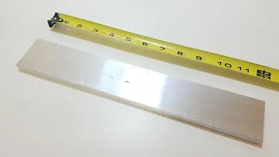 6061 Aluminum Flat Bar 1/2  X 2  X 12  Long Solid Stock Plate Machining • $20.89