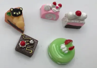 Cakes And Desserts Miniature Dollhouse Lot Of 5 • $19.99