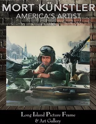 Mort Kunstler Tank Commander Signed & Numbered L/ED Giclee On Canvas • $695