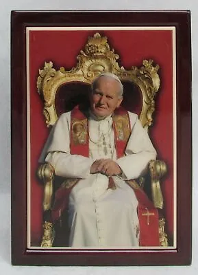 2005 Malta Pope John Paul Ii Swiss Guards Porcelain 2 Coin Box Only No Coins • $65