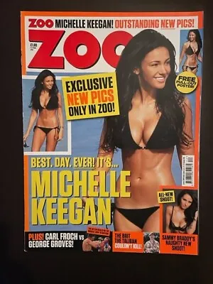 Zoo Magazine 21st - 27th March 2014 Michelle Keegan Poster Sammy Braddy - No 519 • £24.99
