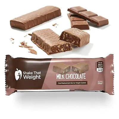 £2.30 • Buy Milk Chocolate High Protein Meal Replacement Diet Bar - Shake That Weight