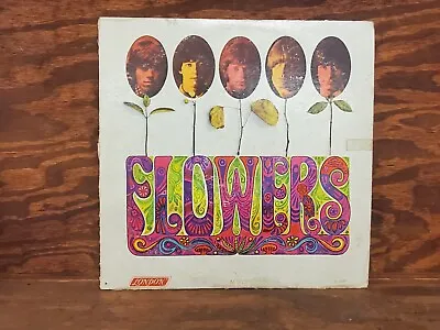 Vintage The Rolling Stones Flowers Long Play Lp 12  Album With Original... • $8.99