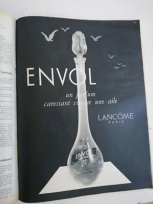 Vintage 1957 Advertising Advertising - Envol De Lancôme • $4.79