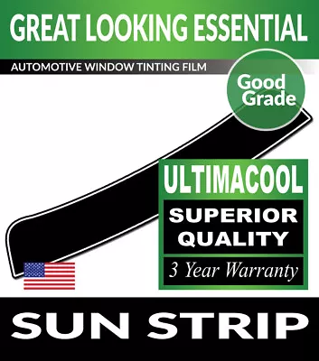 Uc Precut Sun Strip Window Tinting Tint Film For Chevy Monte Carlo 95-99 • $18.95