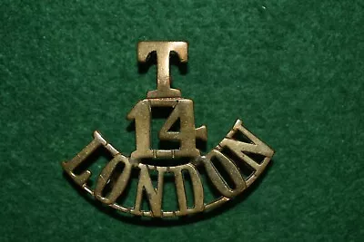 The 14th (County Of London) Battalion (London Scottish) Shoulder Title • £30.20