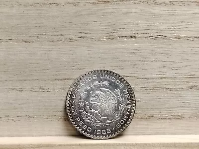 1965 1 Peso Mexico Silver Coin • $15