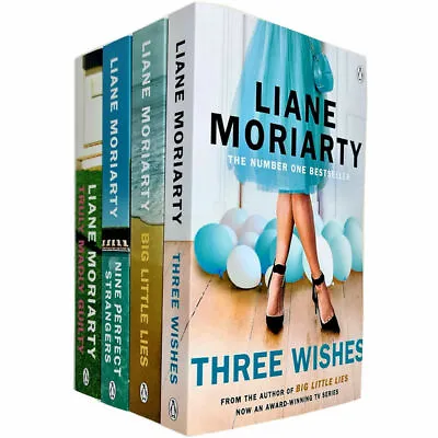 Liane Moriarty 4 Books Collection Set Truly Madly GuiltyThree Wishes NEW • £25.99