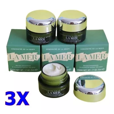 3 Pcs. La Mer The Eye Concentrate Sample 5ml. • $53.11