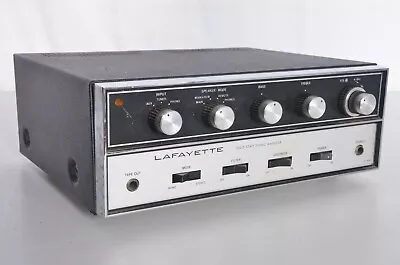 Lafayette Solid State Stereo Power Amplifier La-450 As Is No Sound Powers On • $99.99