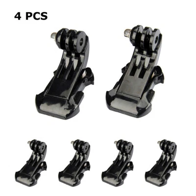 $17.99 • Buy 4 X Exquisite J-Hook Quick-Release Buckle Mount Adapter For GoPro Hero 10/9/8/7