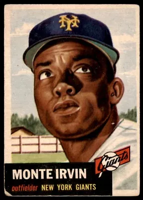 1953 Topps Set Break Monte Irvin #62 Low Grade • $9