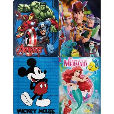 Alkam Home Toddlers Blanket Multiple Cartoon Designer Print Plush Throw Blanket • $30