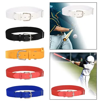 Baseball Belt Sports Belts Outdoor Lightweight Softball Waistband Adjustable • $6.68
