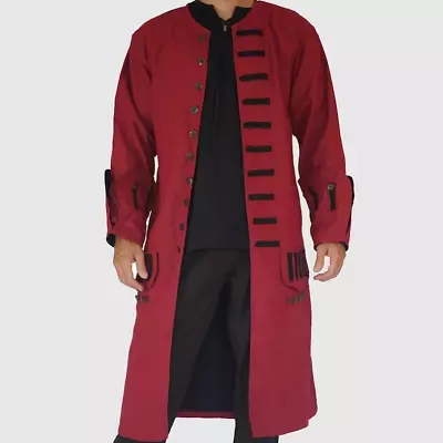 Men's Deluxe Pirate Jacket With Pockets CostumeMens Pirate Coat • $299.99