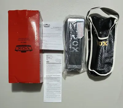 Vox V847A Wah Guitar Effects Pedal Carrying Case Original Box And Packaging • $99.99
