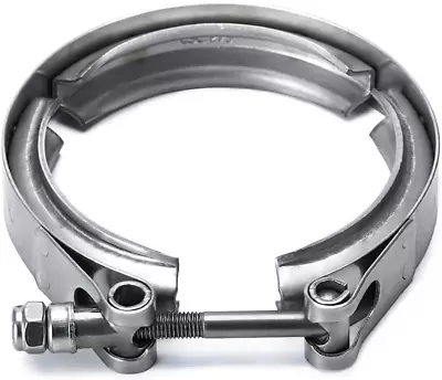 PTNHZ Universal Stainless Steel 2.75  V Band Clamp For Turbo Downpipes Exhaus • $19.07