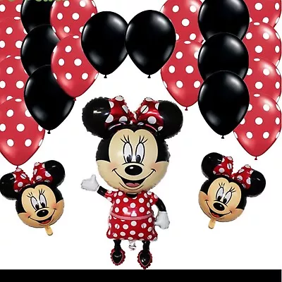 Minnie Mouse ❤️  XL Foil Balloon Birthday Party Decoration Baby Shower Girl • $8.99