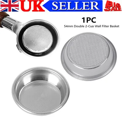 £7.78 • Buy 1Pc Coffee Machine Powder Tank For Breville 54mm Portafilter 2Cup Filter Basket
