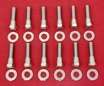 Sbm Intake Manifold Bolts Kit Mopar 273 318 340 360 Engine Stainless Hex Set • $15.95