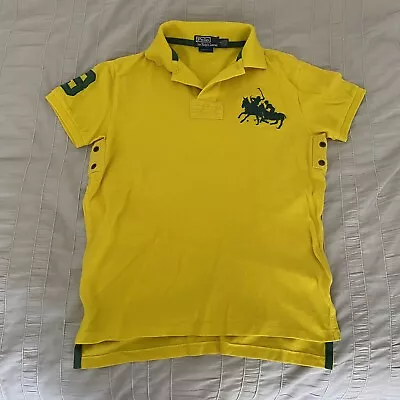 Polo Ralph Lauren Men’s Yellow Short Sleeve Polo Top Size S • $18