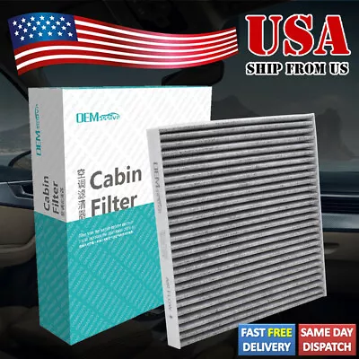 Activated Carbon Cabin Air Filter Cars For Dodge Dart Toyota Tacoma 87139- YZZ09 • $9.99