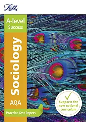 AQA A-level Sociology Practice Test Papers By Letts A-level Book The Cheap Fast • £5.49