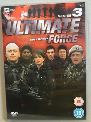 Ultimate Force: Series 3 (2 Disc DVD) Ross Kemp • £3.95