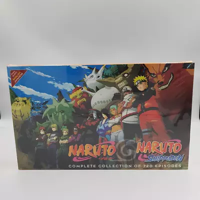 Anime DVD Naruto Shippuden Complete Season (Vol. 1-720 End) English Dubbed • $157.99