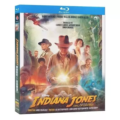 Indiana Jones And The Dial Of Destiny (2023) Blu-ray BD Movie Series DVD Box Set • $27.70