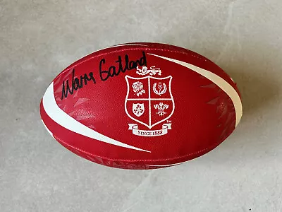 £49.99 • Buy Warren Gatland British & Irish Lions/Wales Hand Signed Rugby Ball - +COA