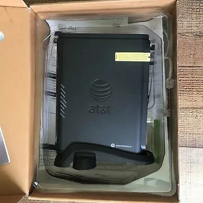 AT&T Motorola NVG510 DSL Modem Wireless WiFi Internet Router - New In Box! • $27.95