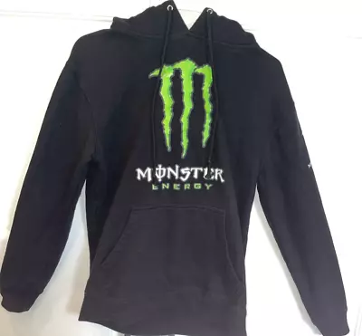 Monster Energy Hoodie Claw Mens Small Black Logo Unleash The Beast • $24.99