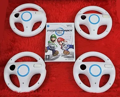 £39.99 • Buy Wii MARIO KART + 1, 2, 3, Or 4 WHEELS OFFICIAL PAL - Make Your Selection