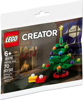 Lego Christmas Tree 30576 Holiday Polybag Xmas Creator Hard To Find New Sealed • $29.95