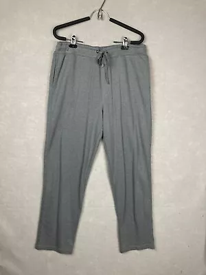 Barefoots Dreams Malibu Collection Womens Jogger Sweatpants Large L Gray Lounge • $22.39