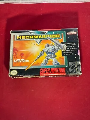 MechWarrior (Super Nintendo Entertainment System 1992) • $59.99