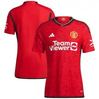 Manchester United Adidas Home Authentic Shirt 2023-24 • £34.99