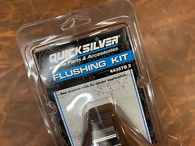 Quicksilver 44357Q2 Flushing Kit Fits Mercury Mariner Outboards W/ Side Water • $28.95