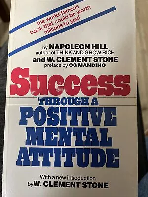 Success Through A Positive Mental Attitude - Mass Market Paperback - GOOD • $1.99