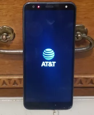 AT&T LG Smartphone K40 - FOR PARTS ONLY - Cracked Glass Factory Reset Works • $24.95